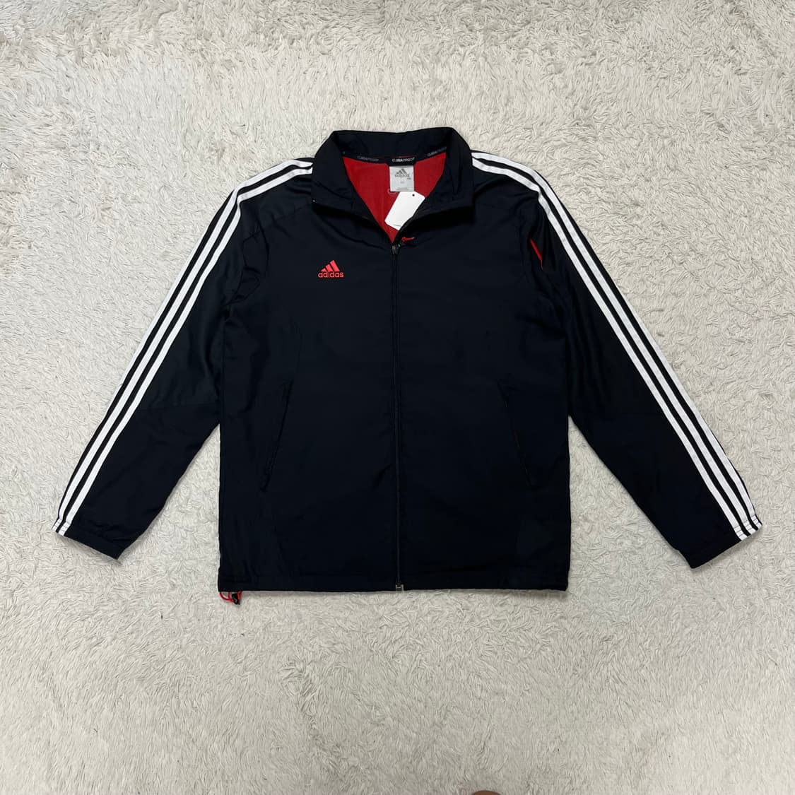 Adidas black windbreaker 상품이미지4