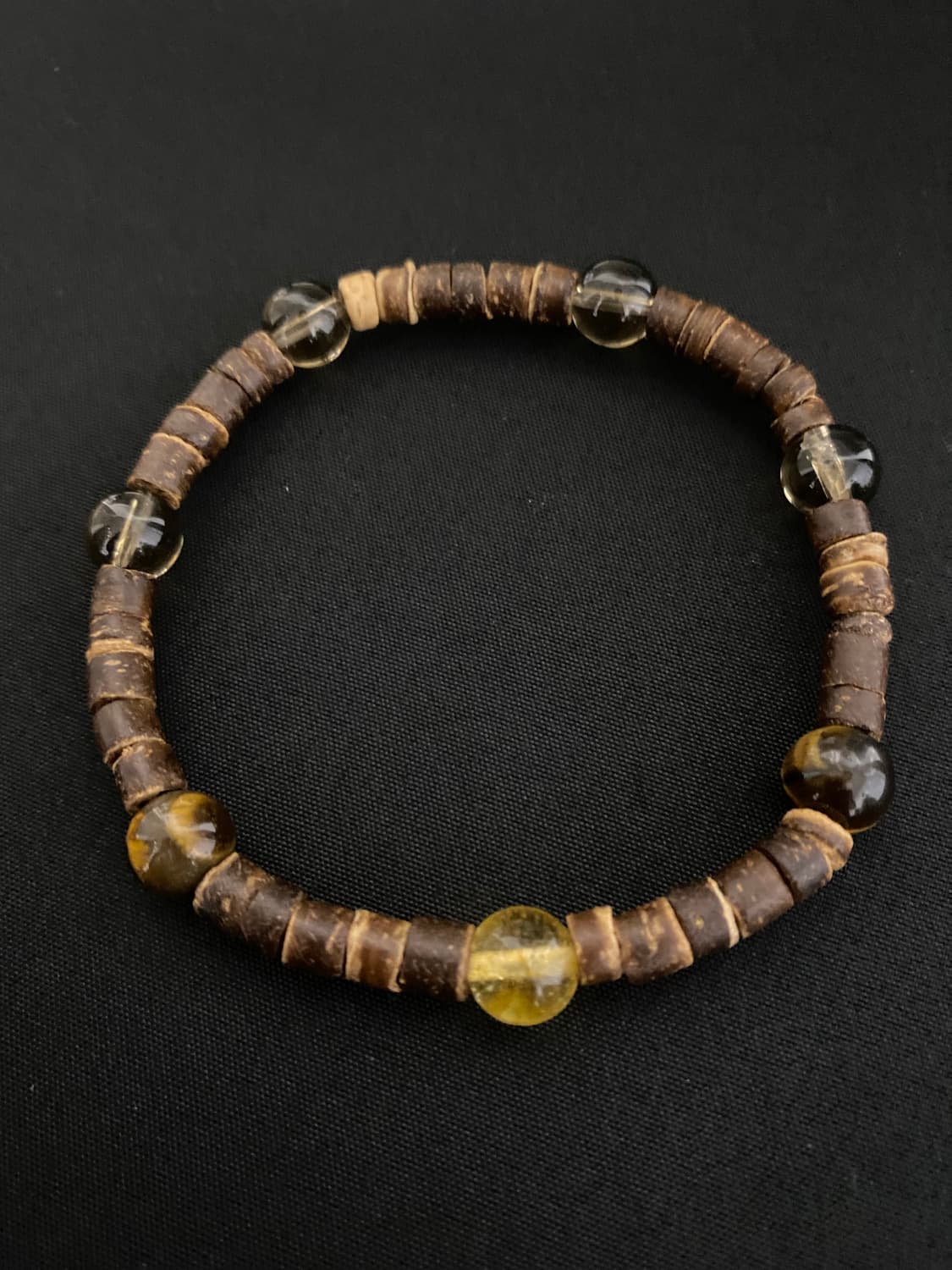 빈티지 원석&우드 팔찌 상품이미지2