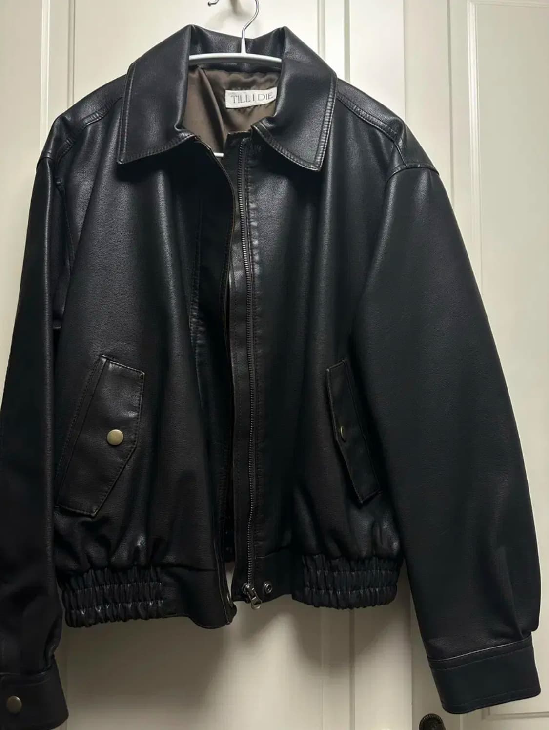 틸아이다이 레더자켓 Natural crack leather blouson 상품이미지2