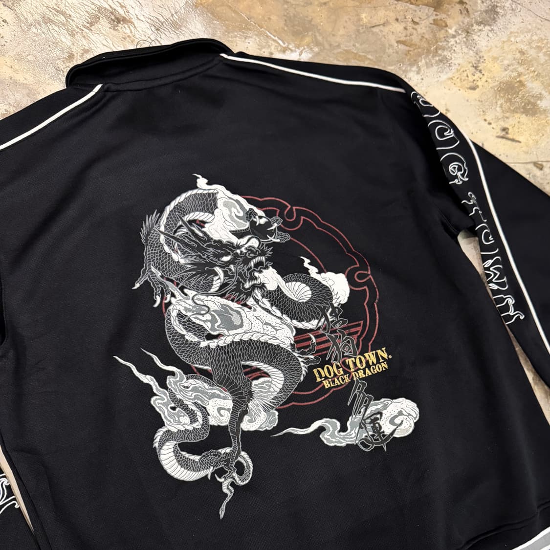 도그타운 블랙드래곤 트랙 자켓 블랙 상품이미지5