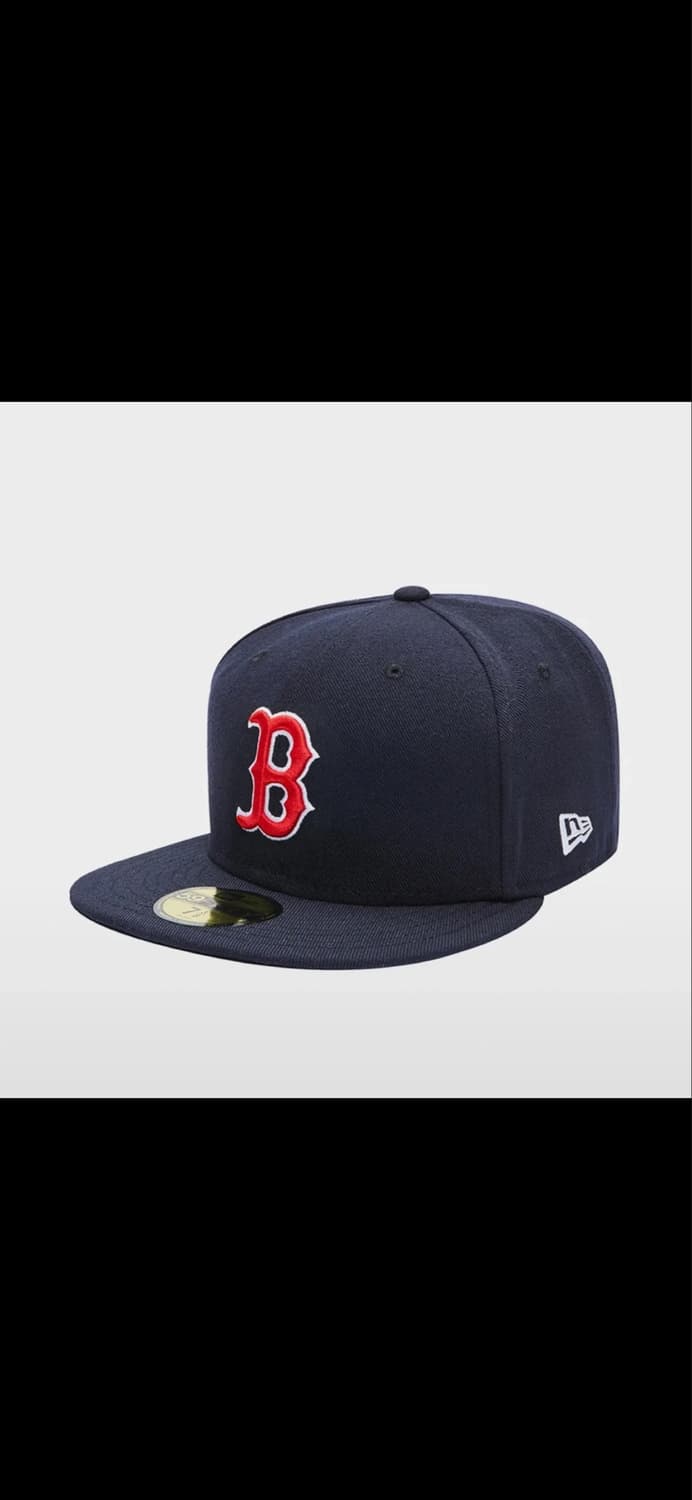 뉴에라 MLB 어센틱 보스턴 레드삭스 피티드캡 게임 네이비_라이즈 소희 상품이미지2