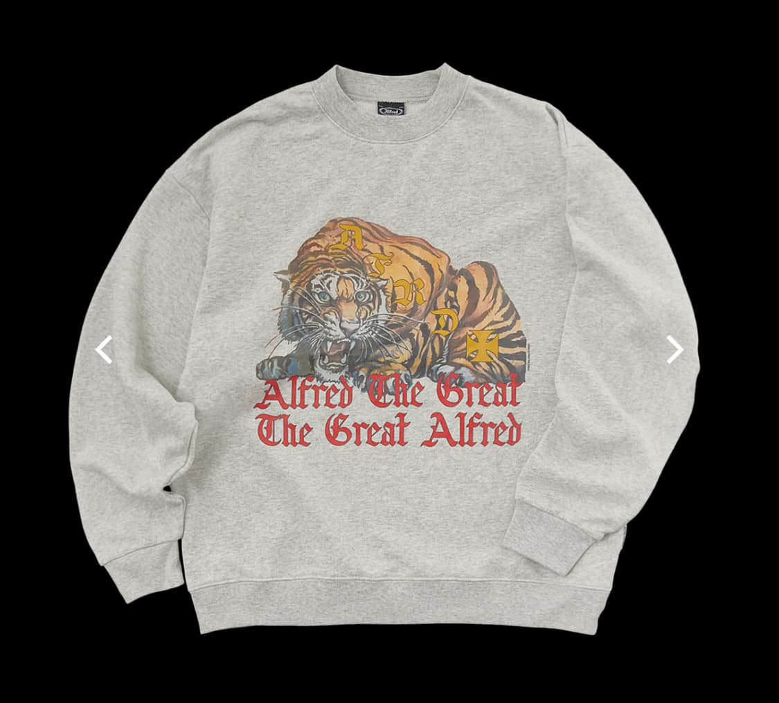 Heritagefloss alfred tiger crewneck 상품이미지1