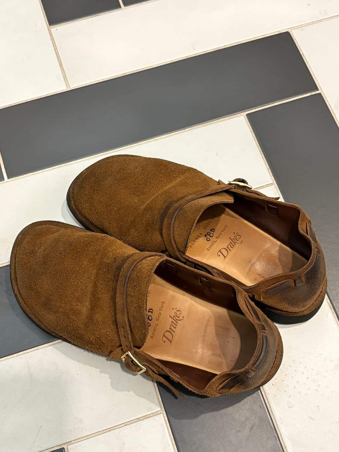 드레익스 오로라 슈즈 콜라보 러프아웃 스웨이드 상품이미지1