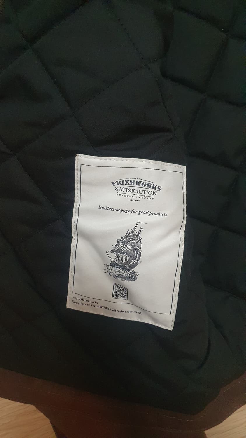 프리즘웍스 캔버스 워크 자켓 브라운 S 신품급 상품이미지6