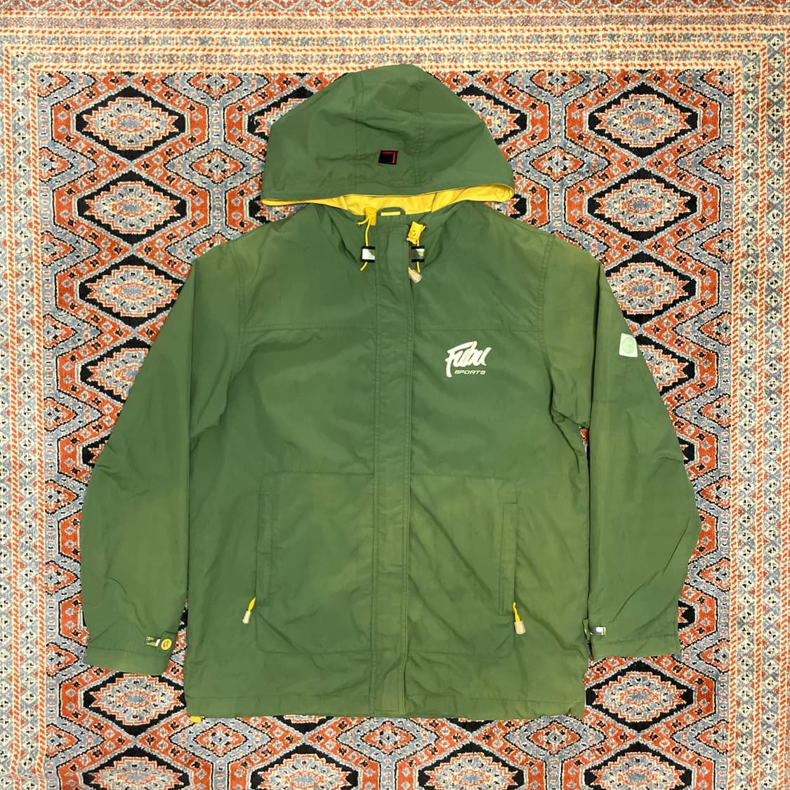 후부스포츠 그린 바람막이 점퍼 남성95 상품이미지1