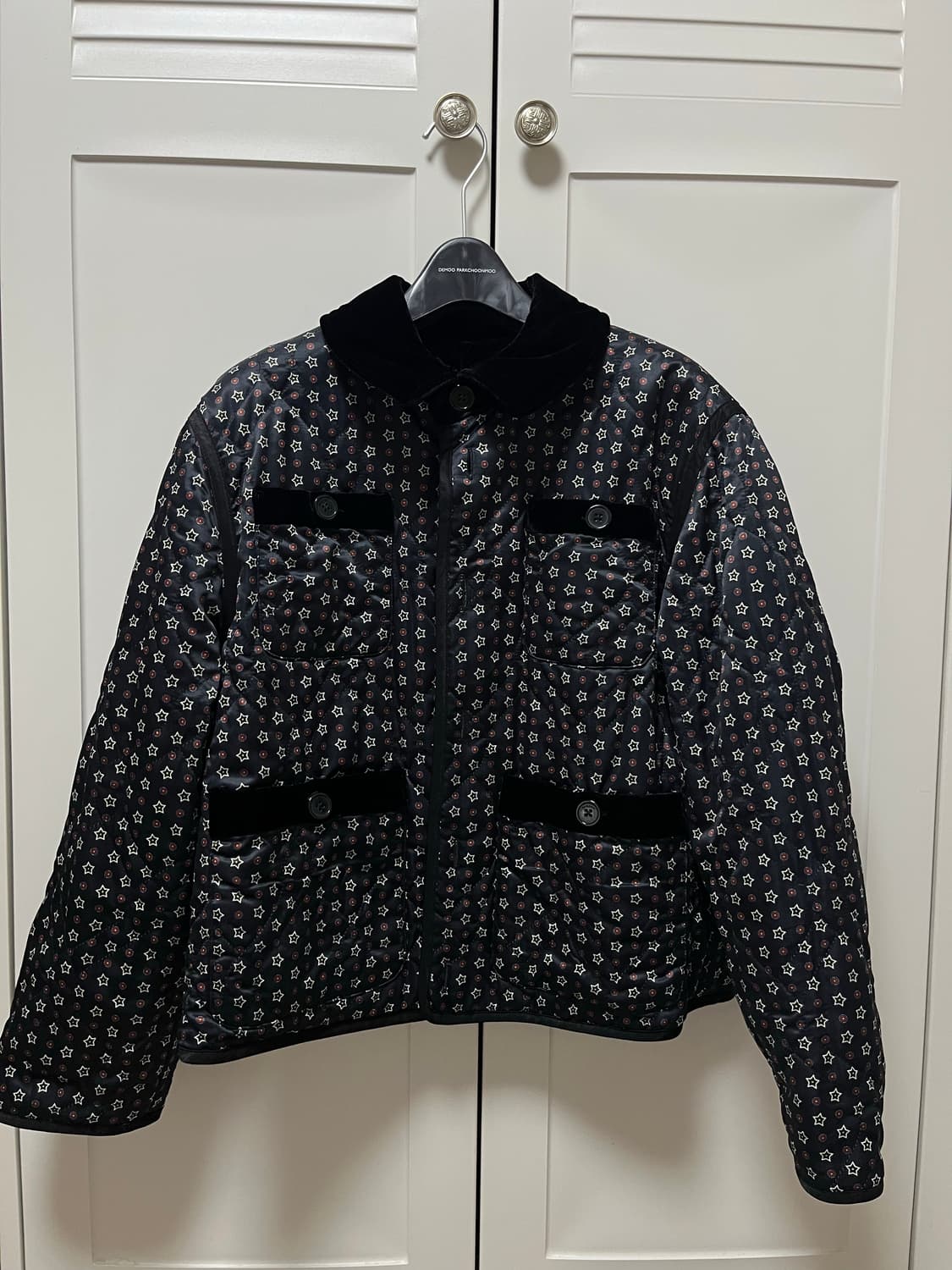 산드로 리버시블 퀼팅 자켓 상품이미지3