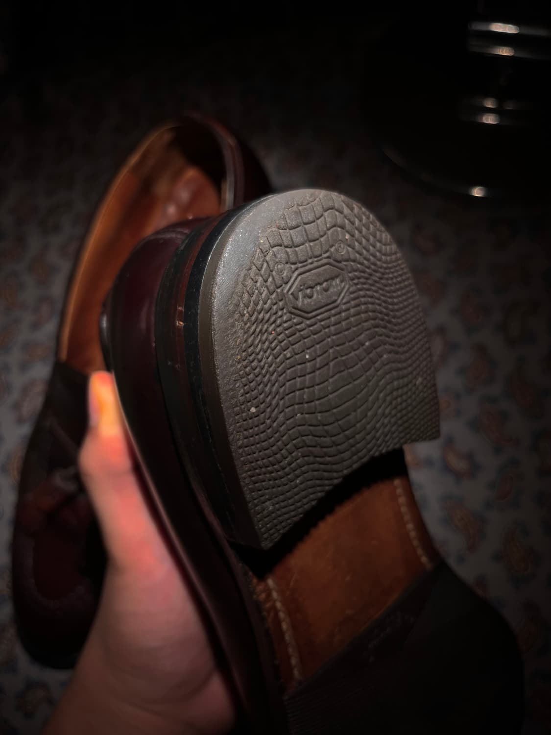 [급처1/4가격]알든 563 테슬로퍼 버건디 브라운 상품이미지3