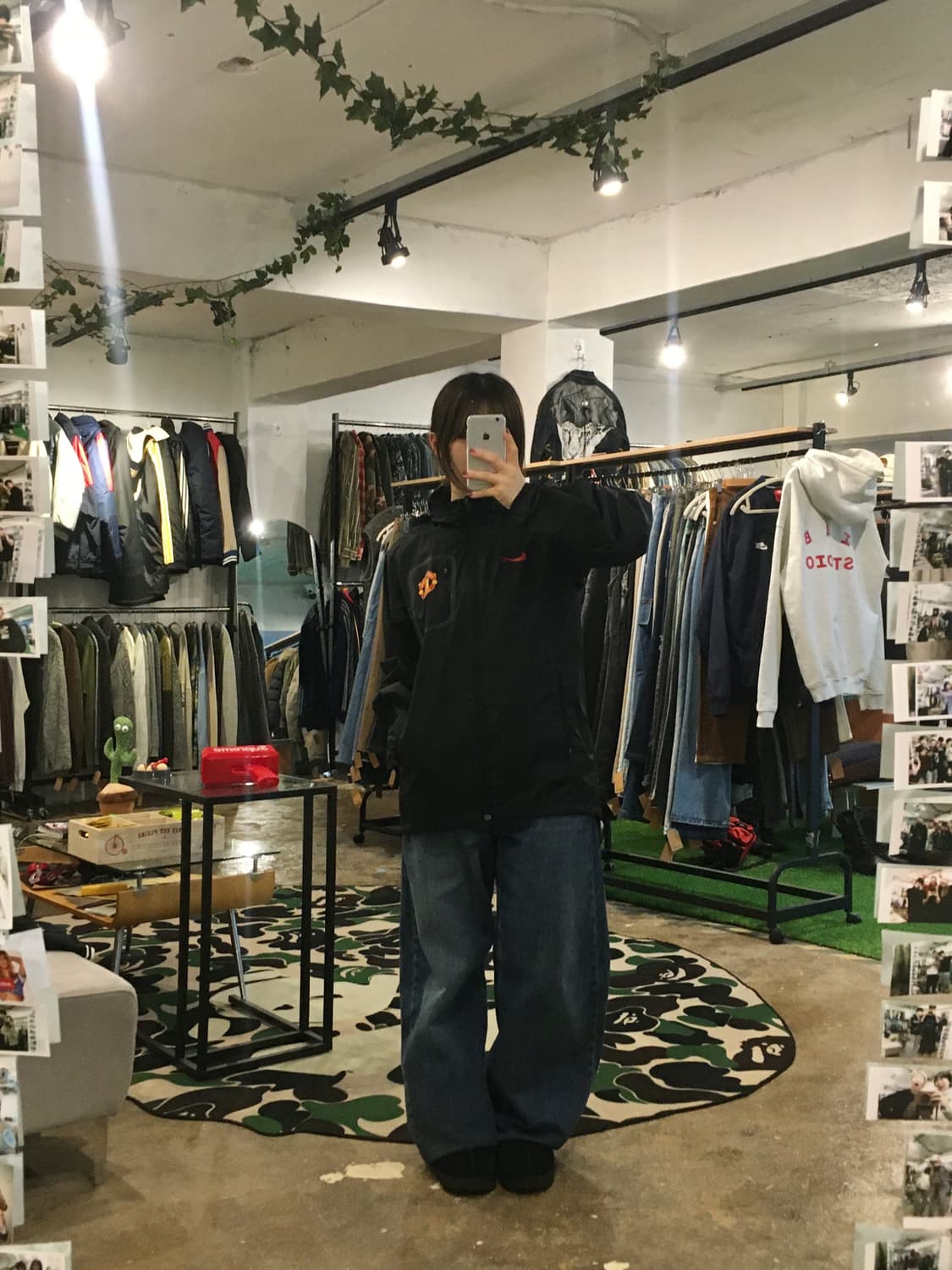 나이키 맨유 바람막이 블랙 상품이미지7