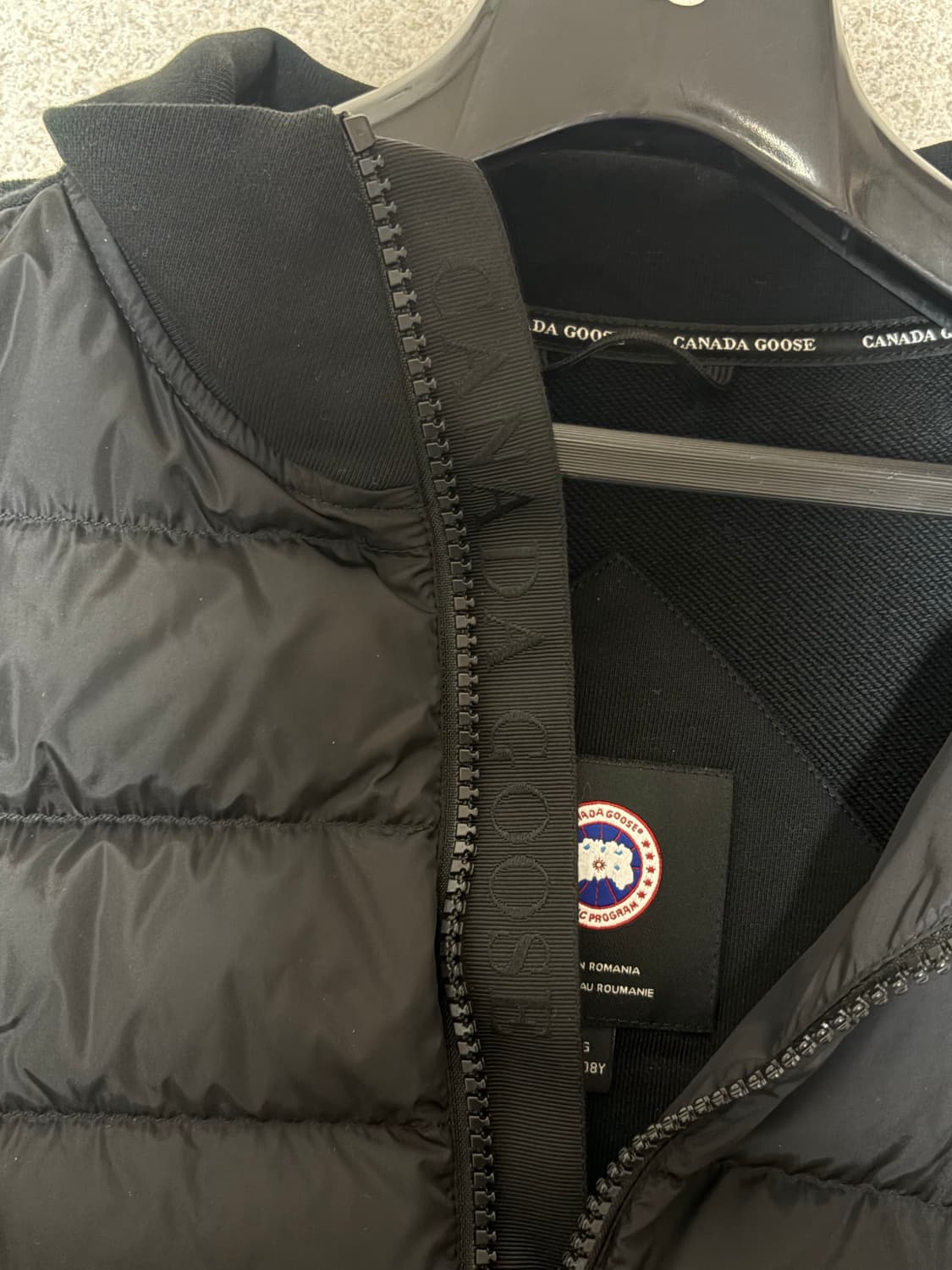캐나다구스 니트패딩 L 상품이미지5