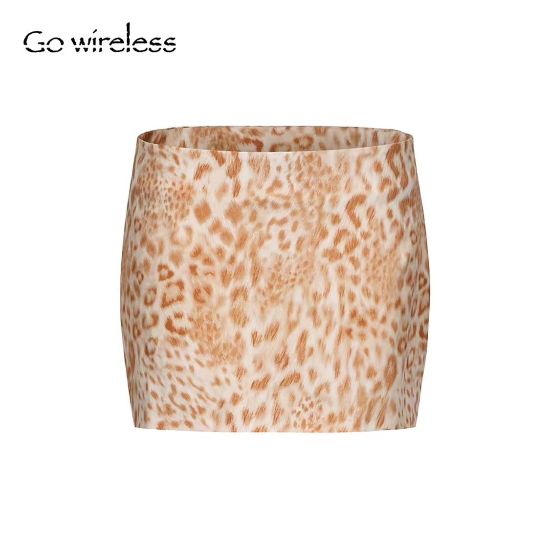 Gowireless 호피 스커트 상품이미지6