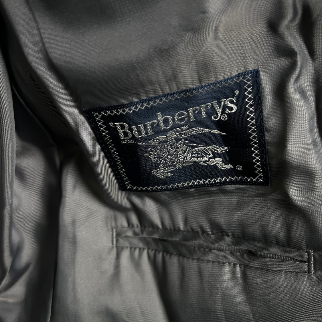 버버리 빈티지 그레이 글렌 체크 울 블레이저 상품이미지8