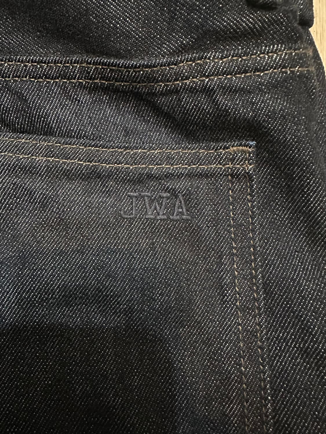 유니클로 jwa 셀비지 스트레이트진, 사이즈 33 상품이미지5