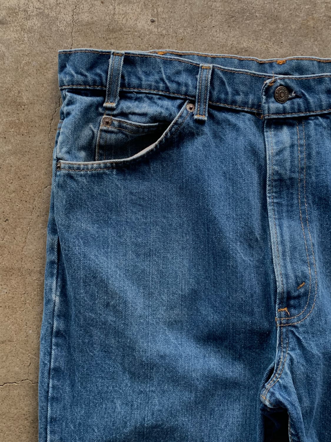 80s 리바이스 517 오렌지탭 데님 팬츠 38X31 상품이미지2