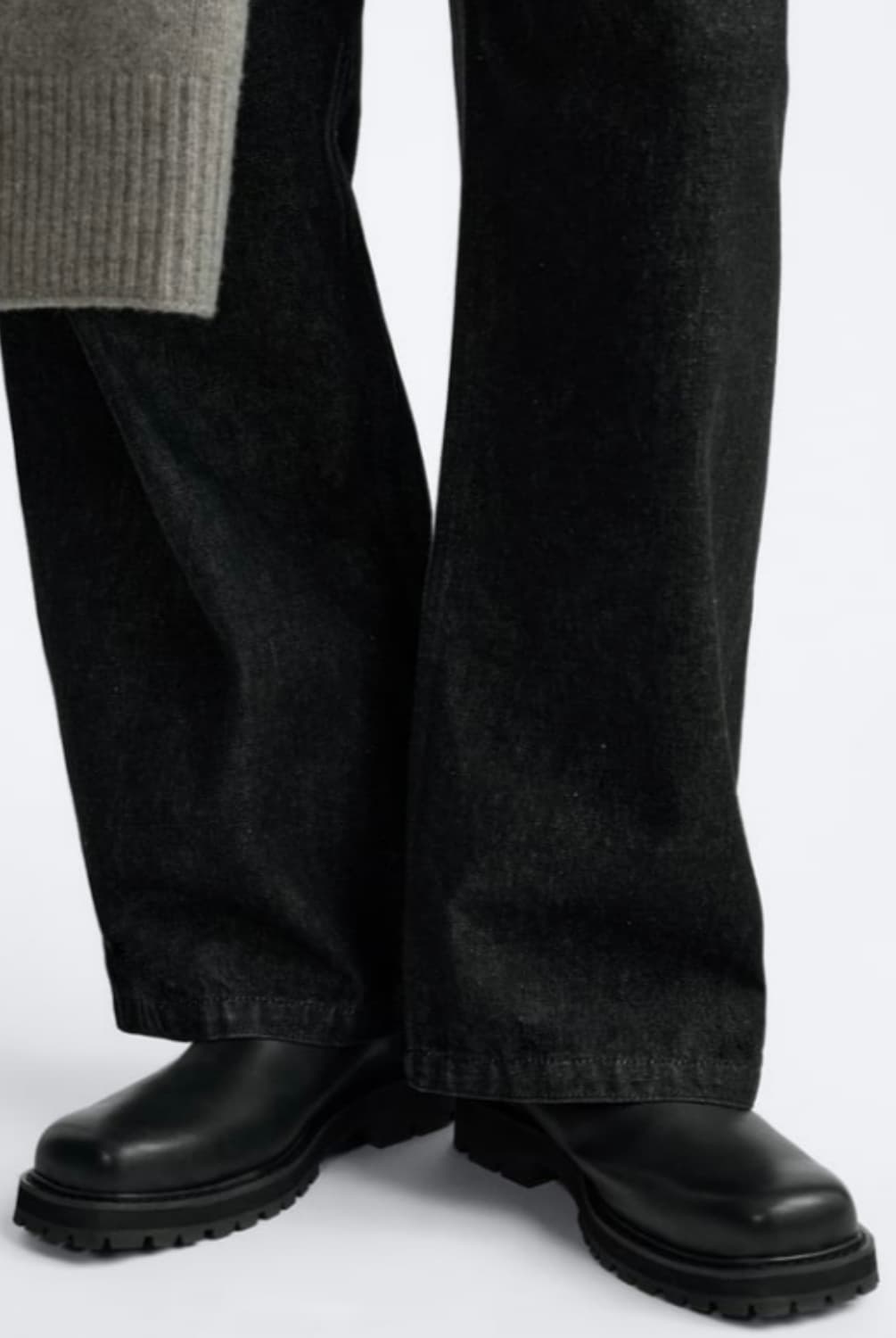 자라 x 스튜디오 니콜슨 레더 부츠 블랙 상품이미지9