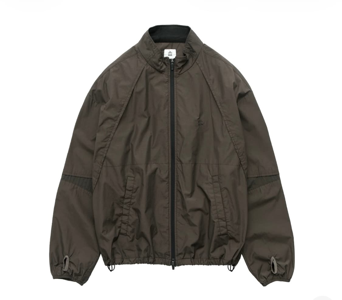 2) 폴리테루 블록 블루종 브라운 상품이미지1