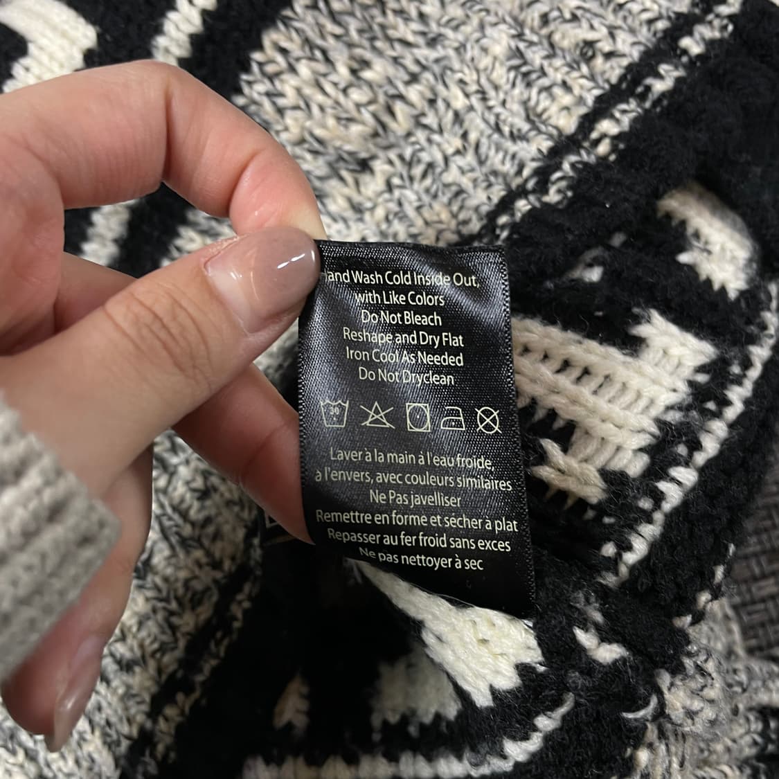 오베이 코위찬 긴팔 니트 가디건 XL 상품이미지8