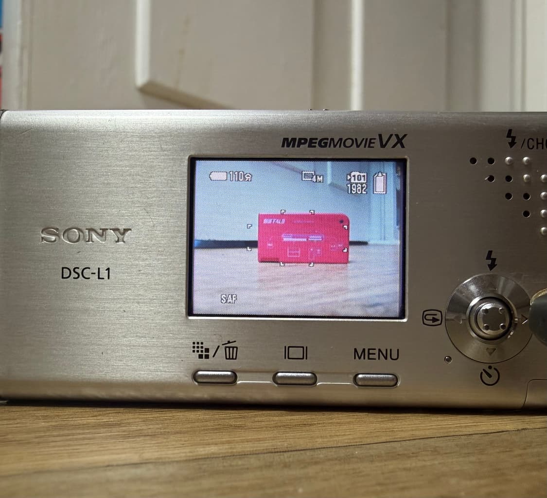 (작례O,미품)소니 사이버샷 DSC-L1 sony cyber-shot 상품이미지7