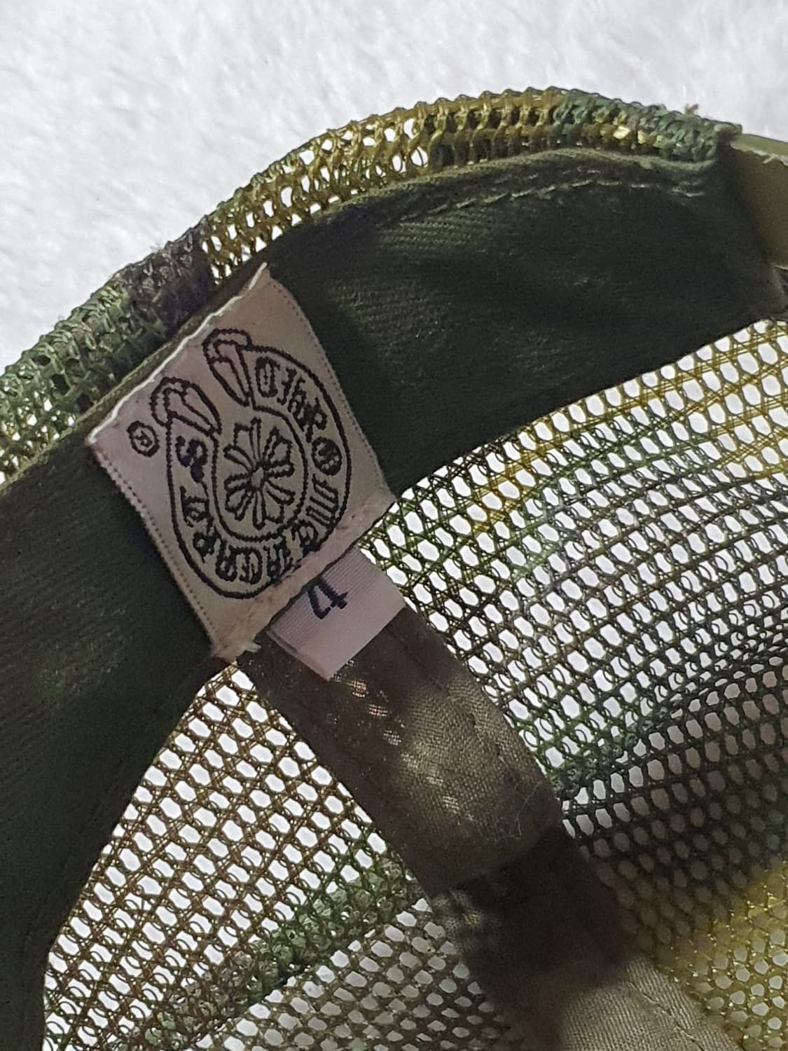 chrome hearts 크롬하츠 레더스타패치 카모스냅백 otto스냅 상품이미지6