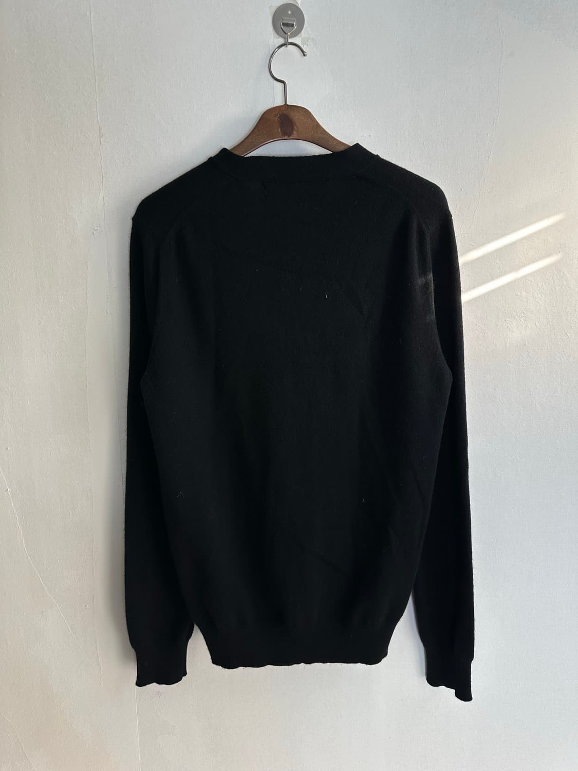 꼼데가르송 블랙 하트 가디건 (100-105) 정품 상품이미지2