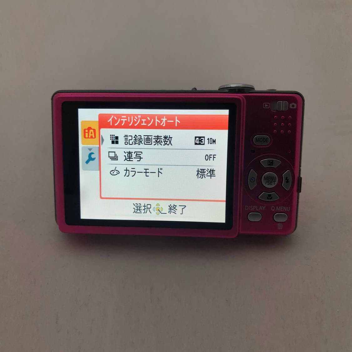 파나소닉 루믹스 DMC-FS7 빈티지 디카 카메라 핑크 상품이미지7