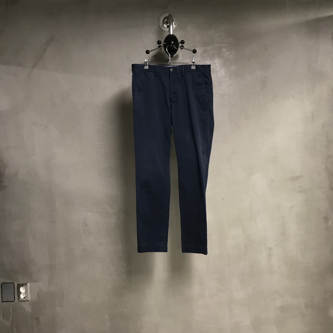 폴로 랄프로렌 QR 치노 팬츠 네이비 34/32 상품이미지1