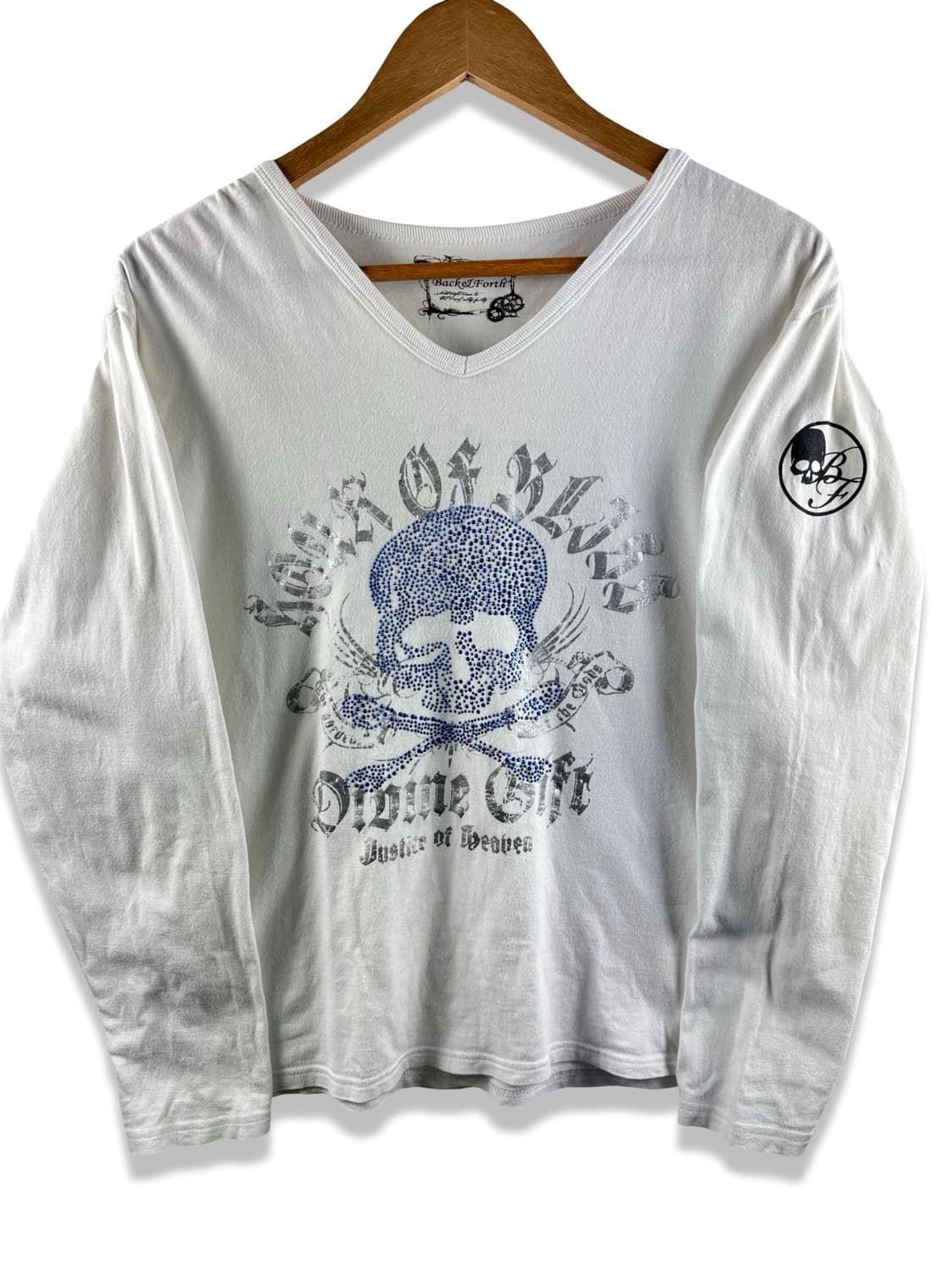 JPN 펑크 스컬 큐빅 롱슬리브2741 상품이미지1