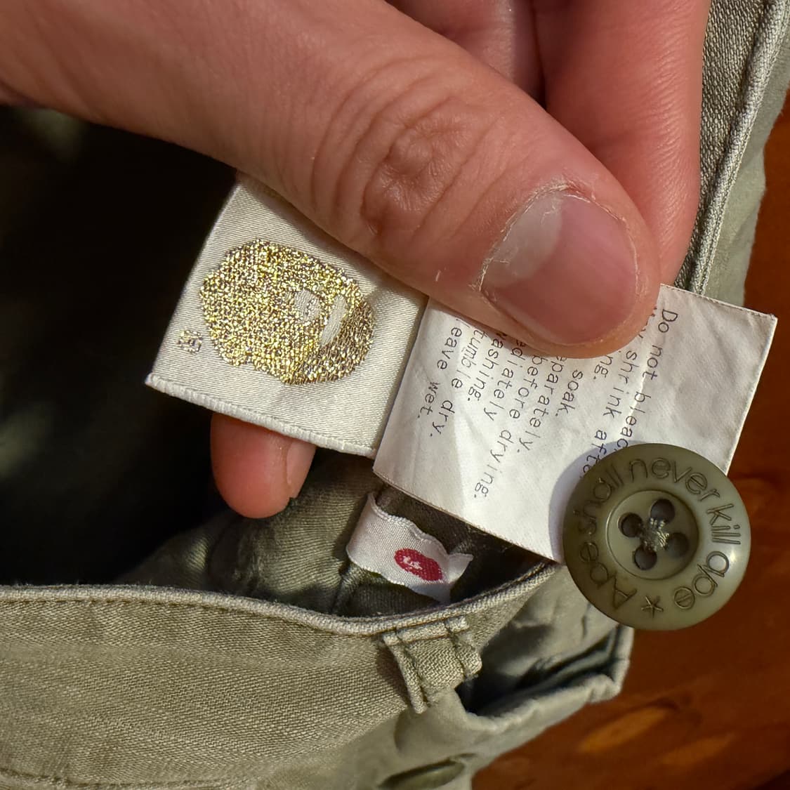 00‘s 베이프 배기 카고  상품이미지8