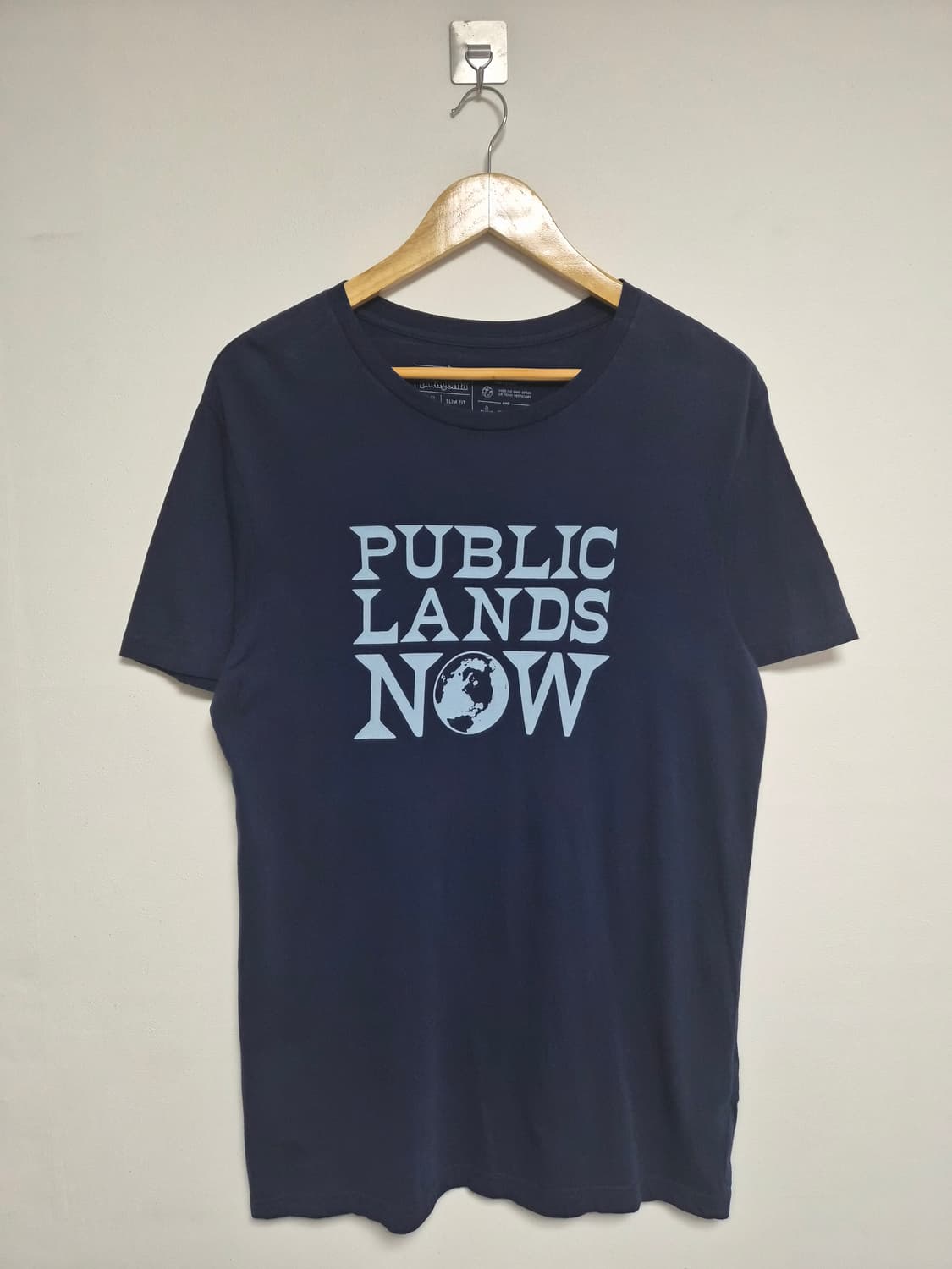 파타고니아Patagonia 빅로고 네이비 반팔티셔츠 - T127 상품이미지1