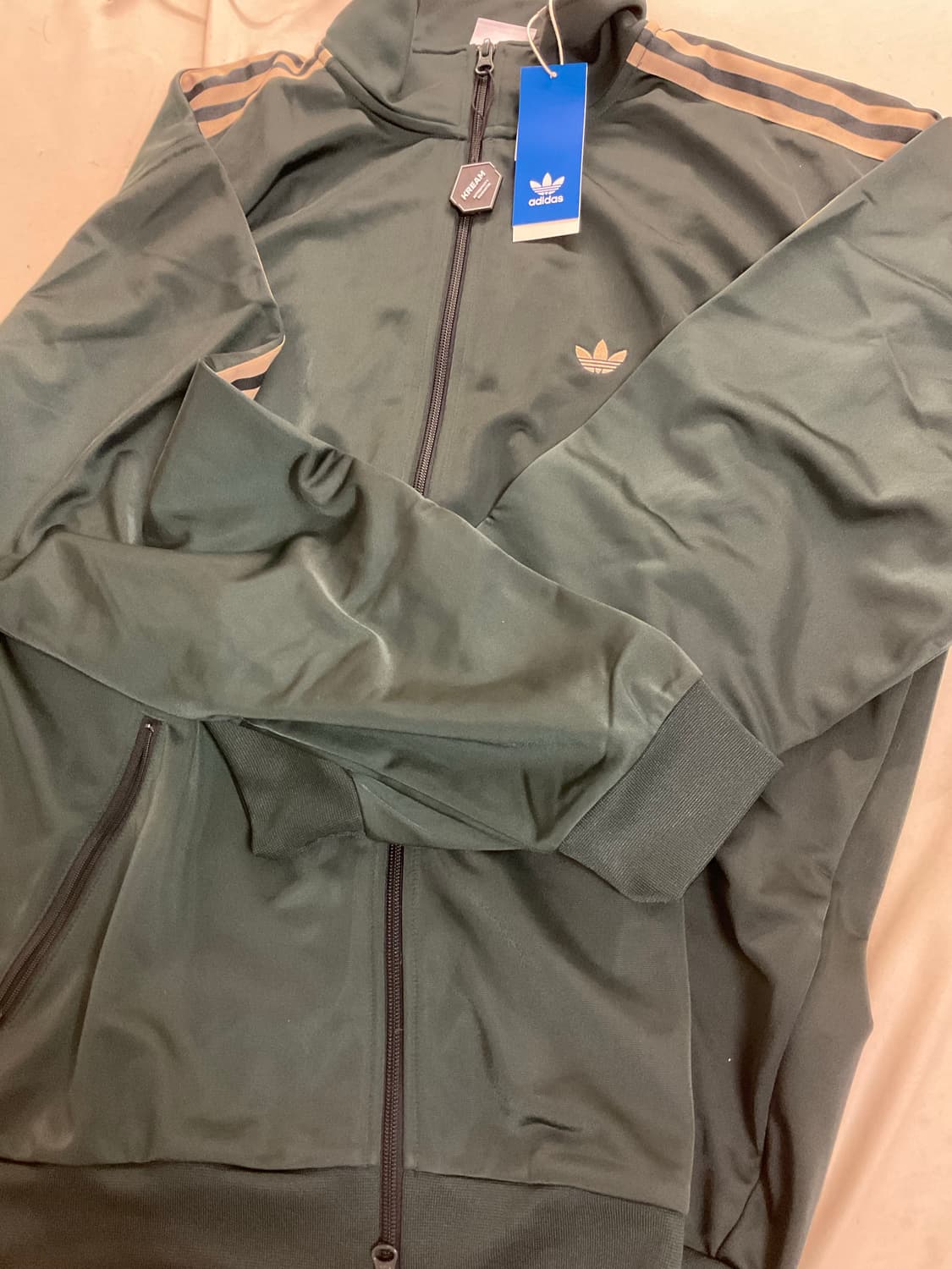 새상품) 아디다스 쉐도우그린 져지 트랙탑 상품이미지1