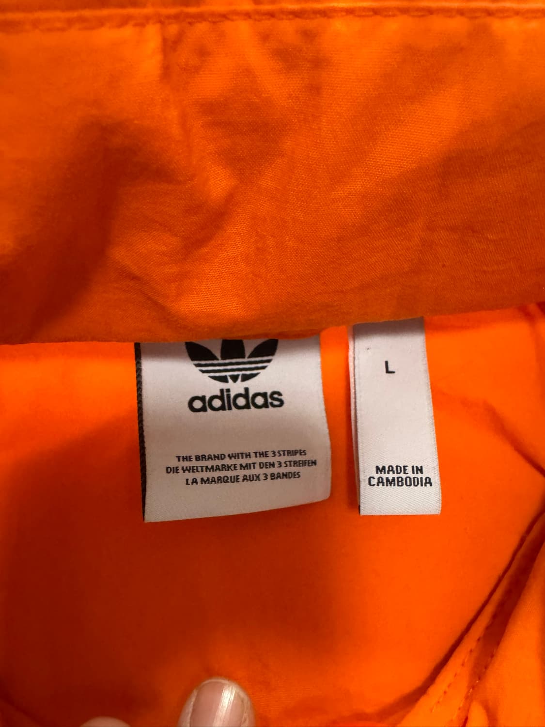 아디다스 후드집업 바람막이 자켓(L 사이즈) 상품이미지3