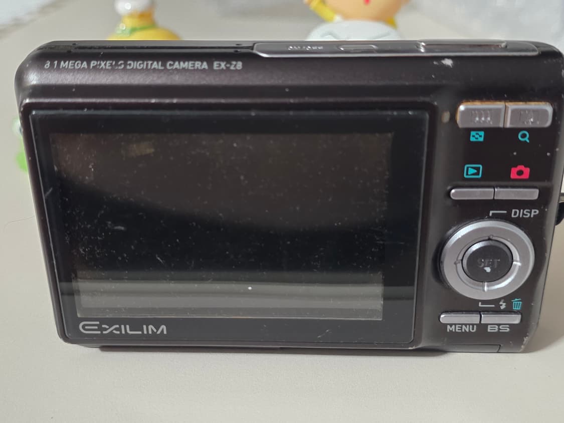 카시오 익슬림 Ex -Z8(하자) 빈티지 디지털카메라 상품이미지6