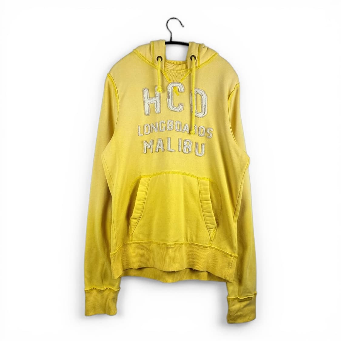 (M) 홀리스터 패치로고 후드 티 옐로우 상품이미지1