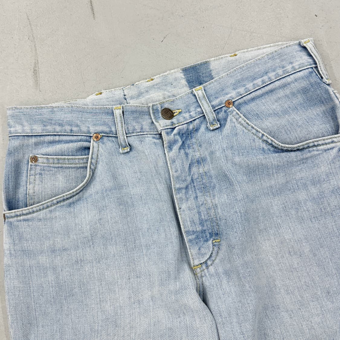 LEE 리 00s USA 부츠컷 워싱 플레어 데님팬츠 상품이미지4