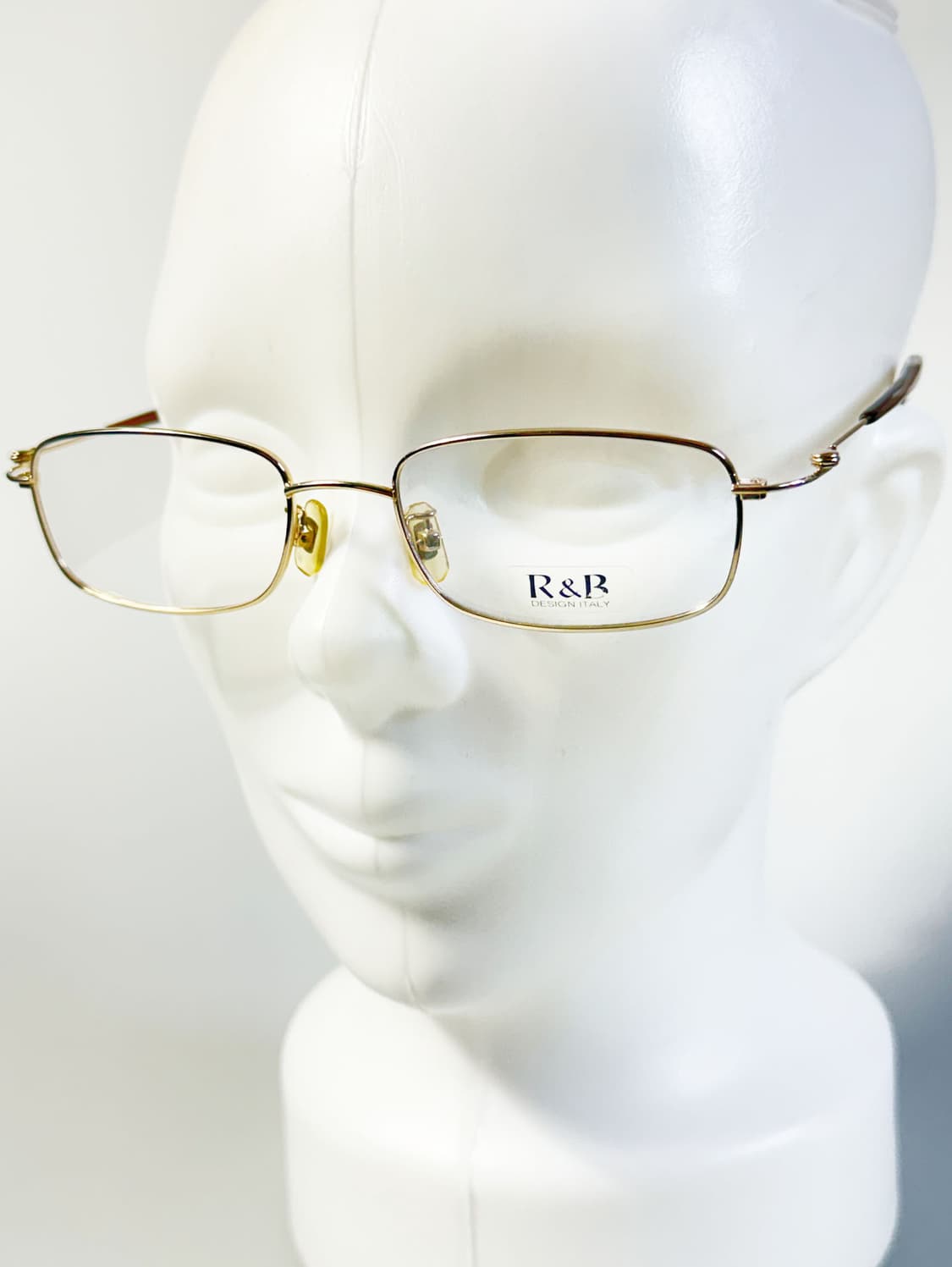 R&B EYEWEAR 골드 메탈 슬림 스퀘어 프레임 빈티지 안경 상품이미지8