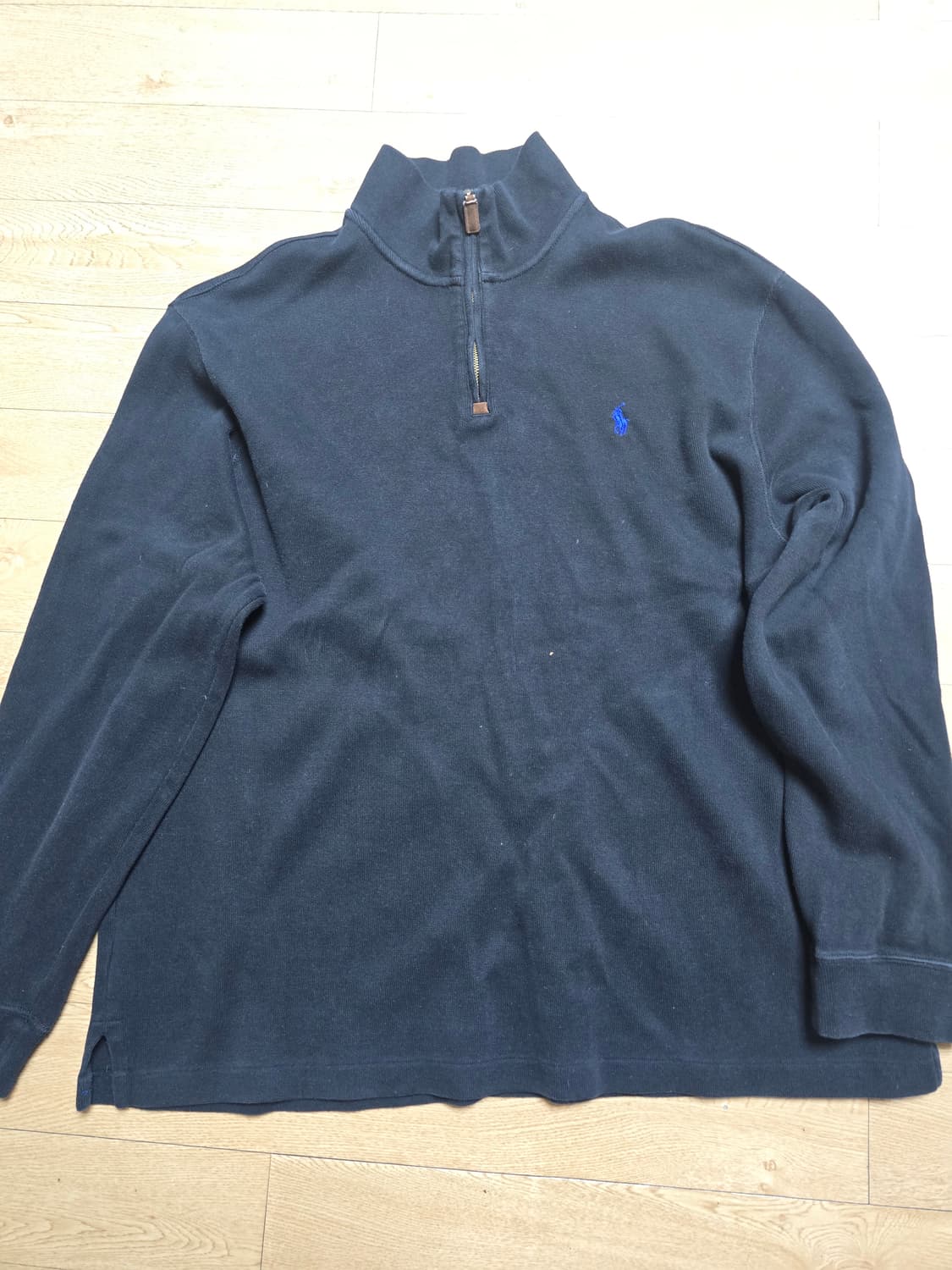 폴로 코튼 반집업 xxl 상품이미지3