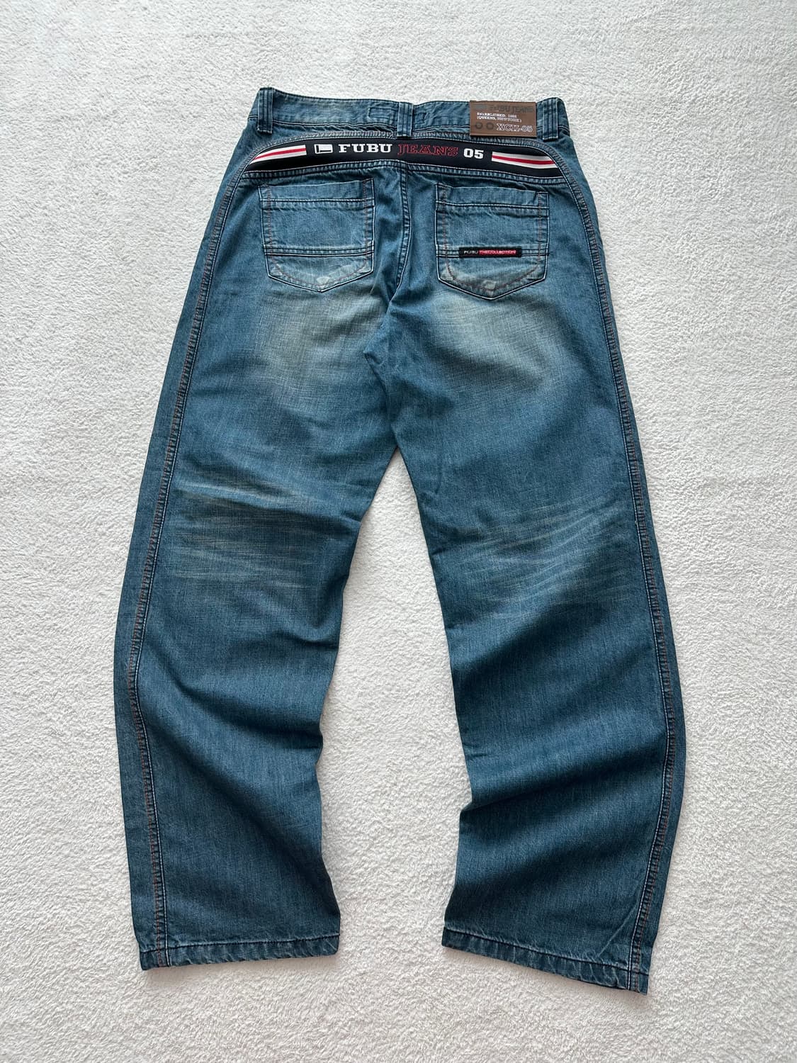 00's 후부 fubu 데님팬츠 y2k 펑크 상품이미지4