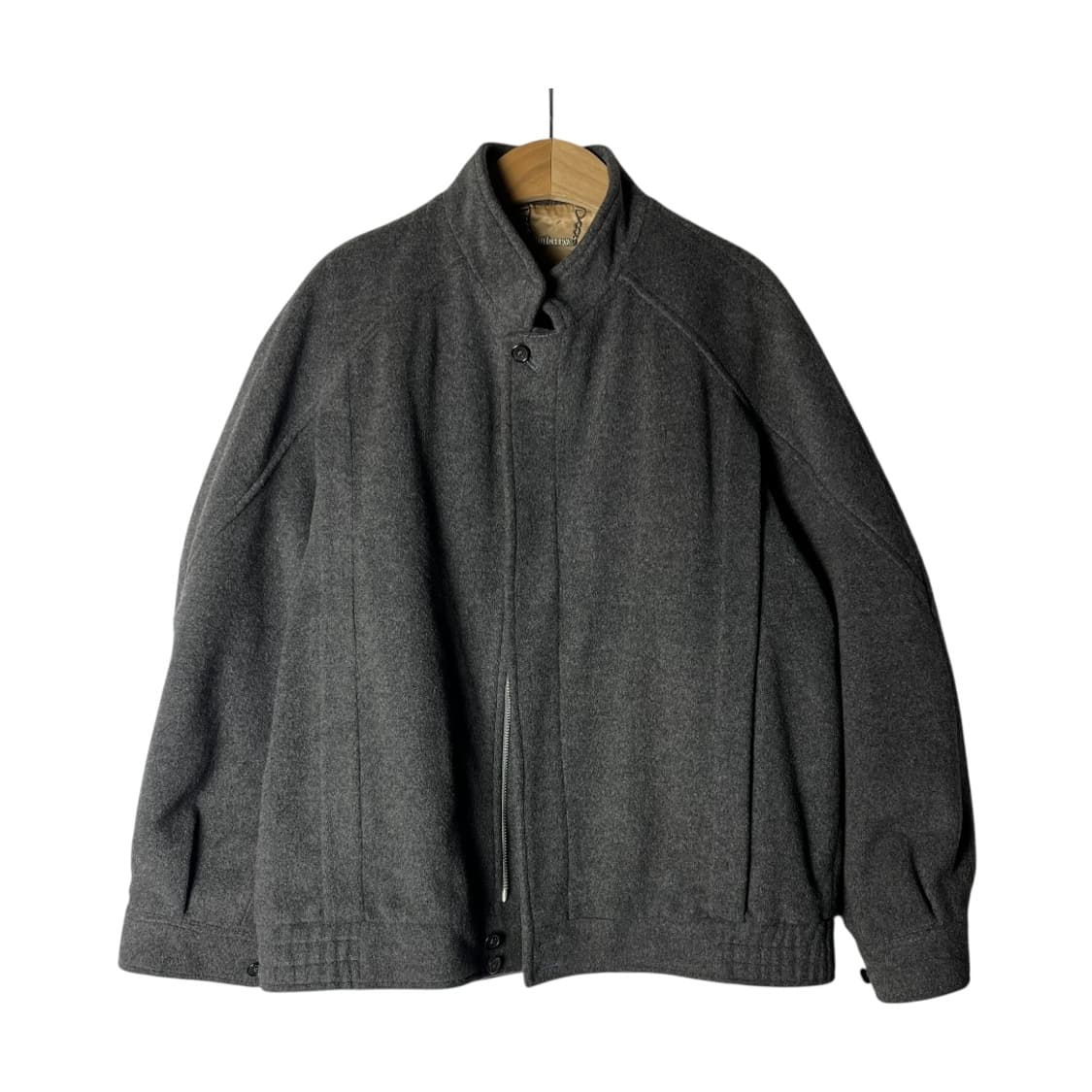 [Burberry] 00's 버버리 하이넥 히든 울 자켓 상품이미지1