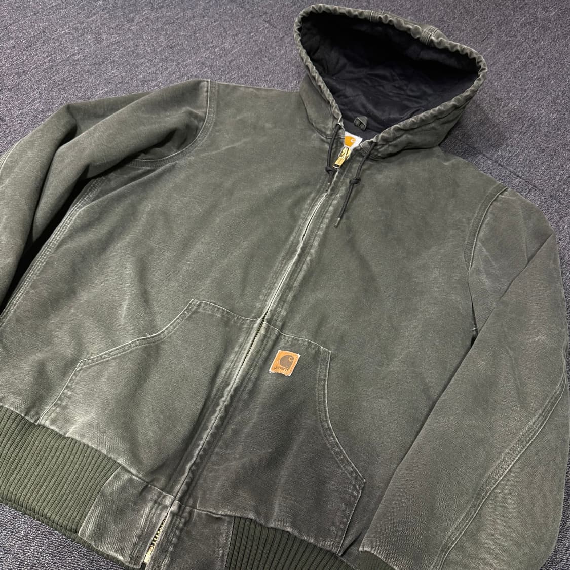 칼하트 J130 MOS 덕 액티브 후드집업 상품이미지3
