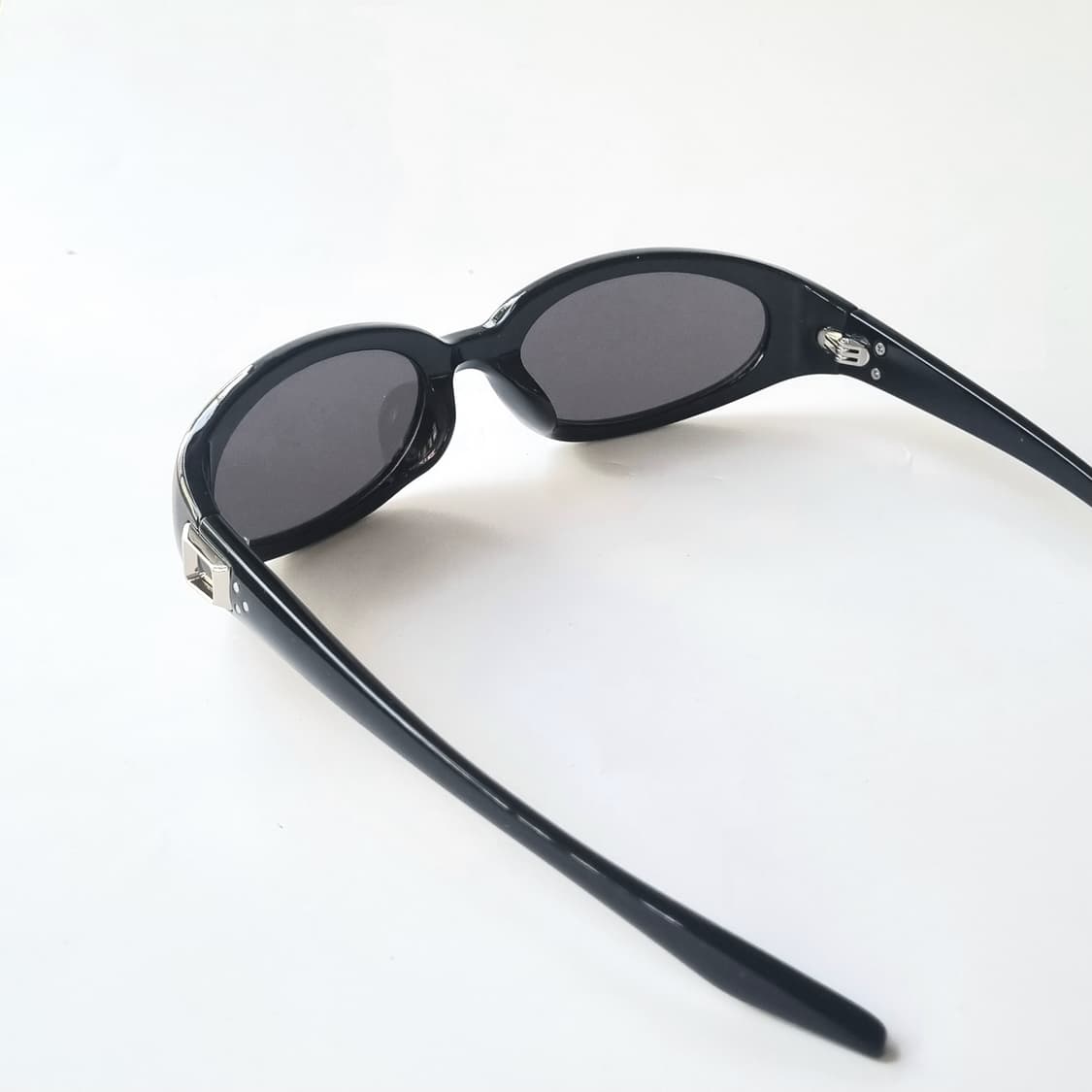 빈티지 Y2K  Cyber 스포츠 오벌 선글라스 상품이미지4