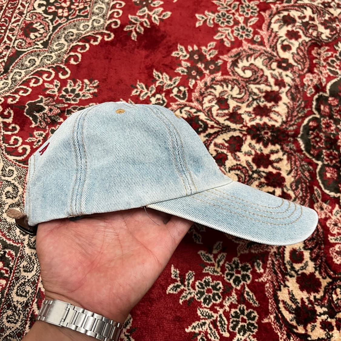 vintage cap 빈티지 usa 데님 볼캡  상품이미지4