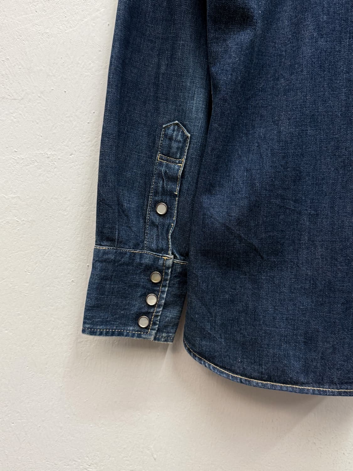THE FLAT HEAD Selvedge Denim Western Shi 상품이미지5