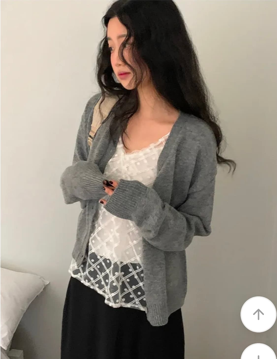 [새상품] 나이니 레이어드 뷔스티에 슬리브리스 상품이미지3