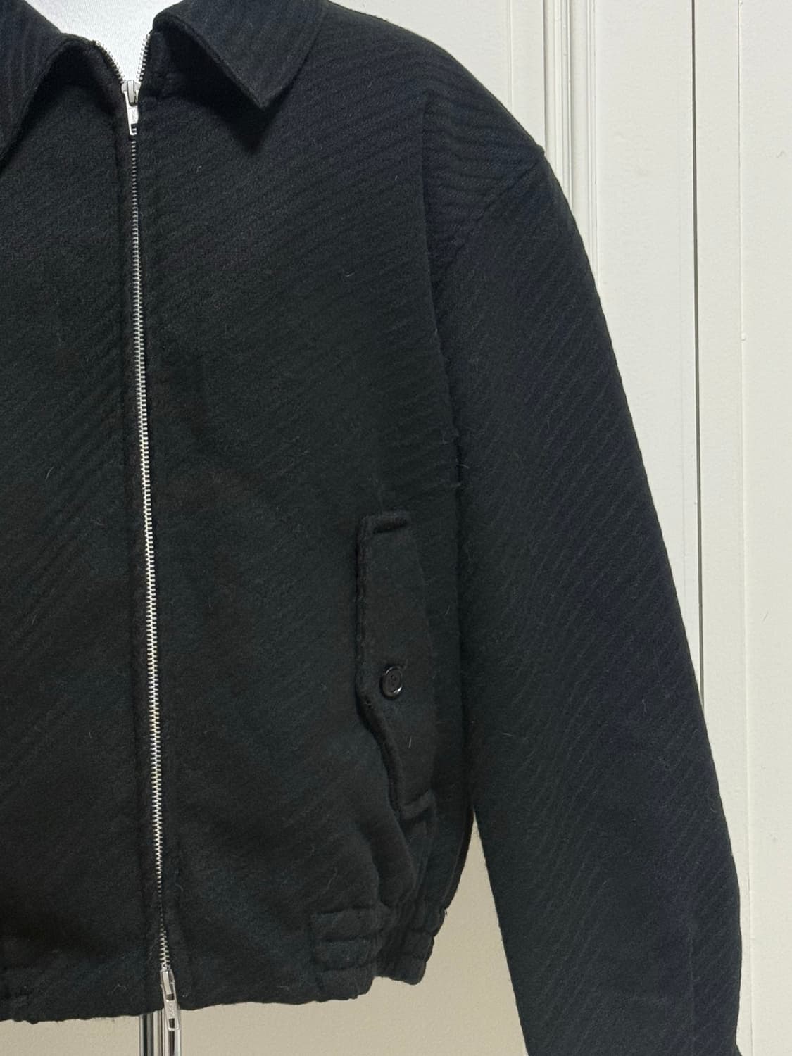 블랙 블루종 점퍼 상품이미지2