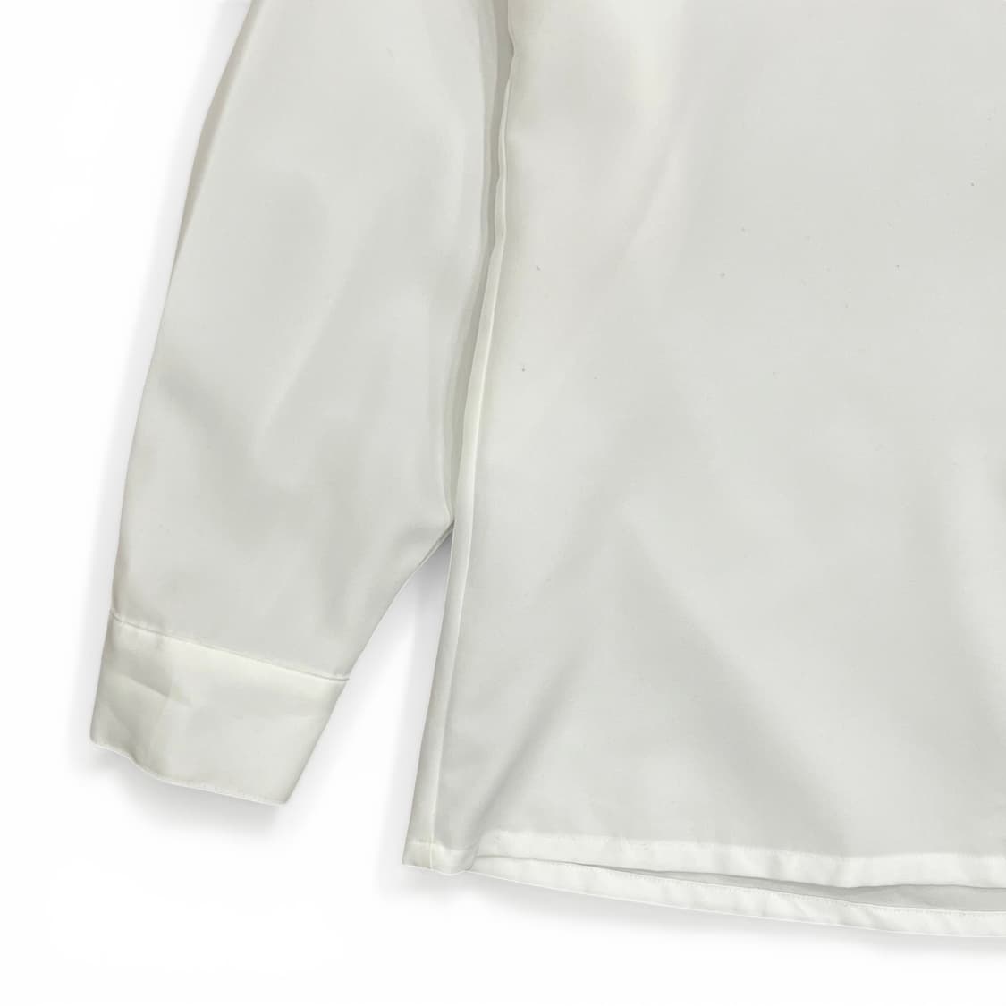 White Basic Onion Shirt 상품이미지4