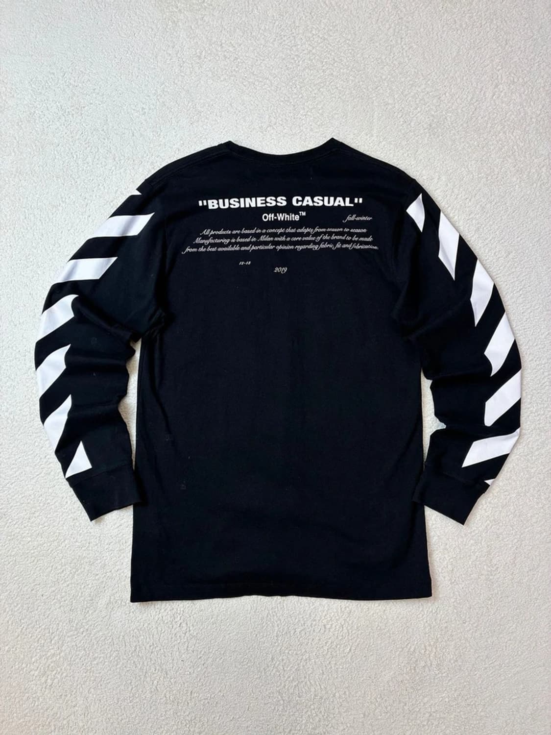 오프화이트 18FW 베르니니 프린트 코튼 롱슬리브 PN5953 상품이미지4