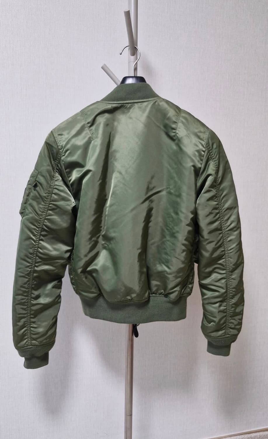 알파인더스트리 MA-1 카키 s 상품이미지2