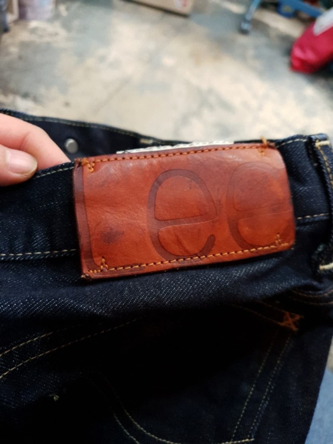 LEE 리 101 셀비지 데님팬츠 타이트 스트레이트

 상품이미지8