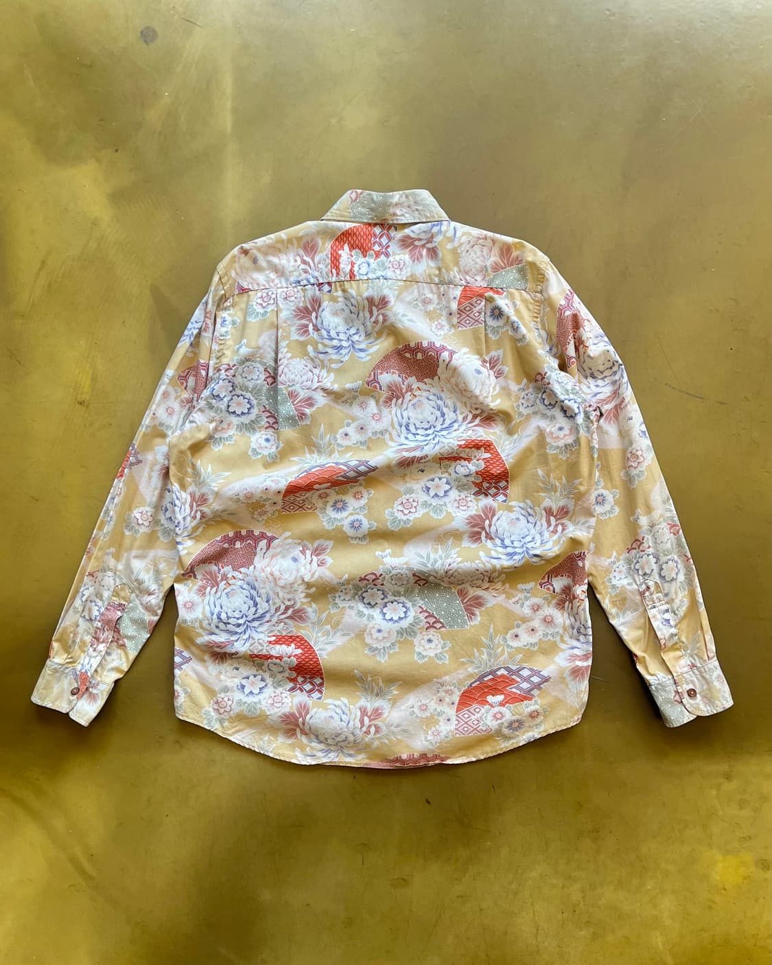 ~2000s TAKEO KIKUCHI Oriental Art Shirt 상품이미지8