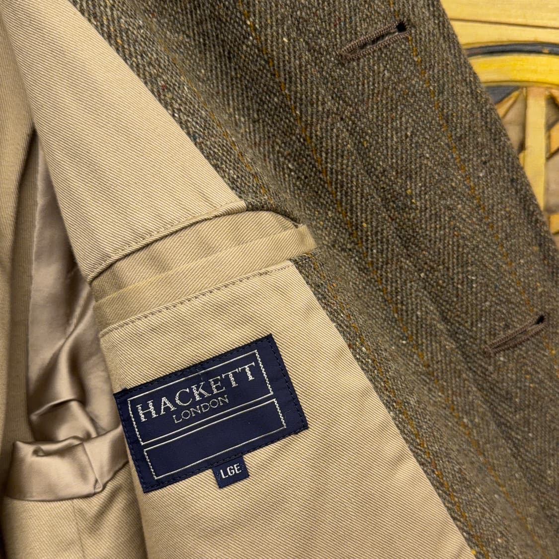 Hackett 해켓 런던 헤링본 자켓 상품이미지6