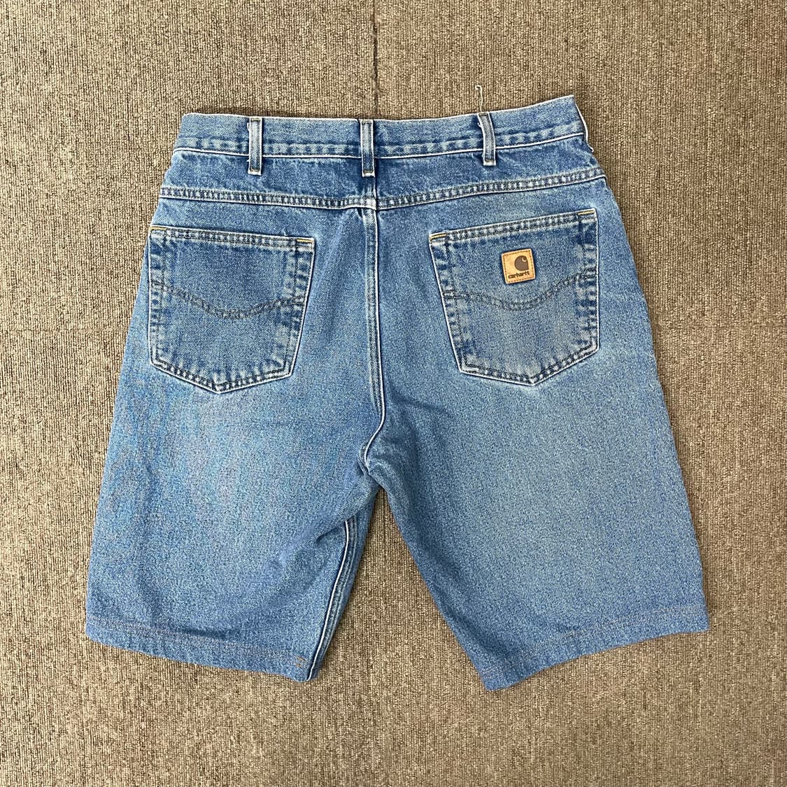(34) Carhartt 칼하트 컷오프 데님 반바지  상품이미지3